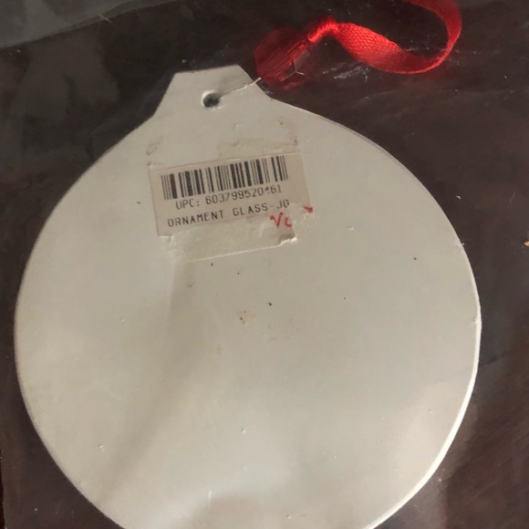 Glass Christmas Ornament “ Joy to the World “ - Picture 2 of 2